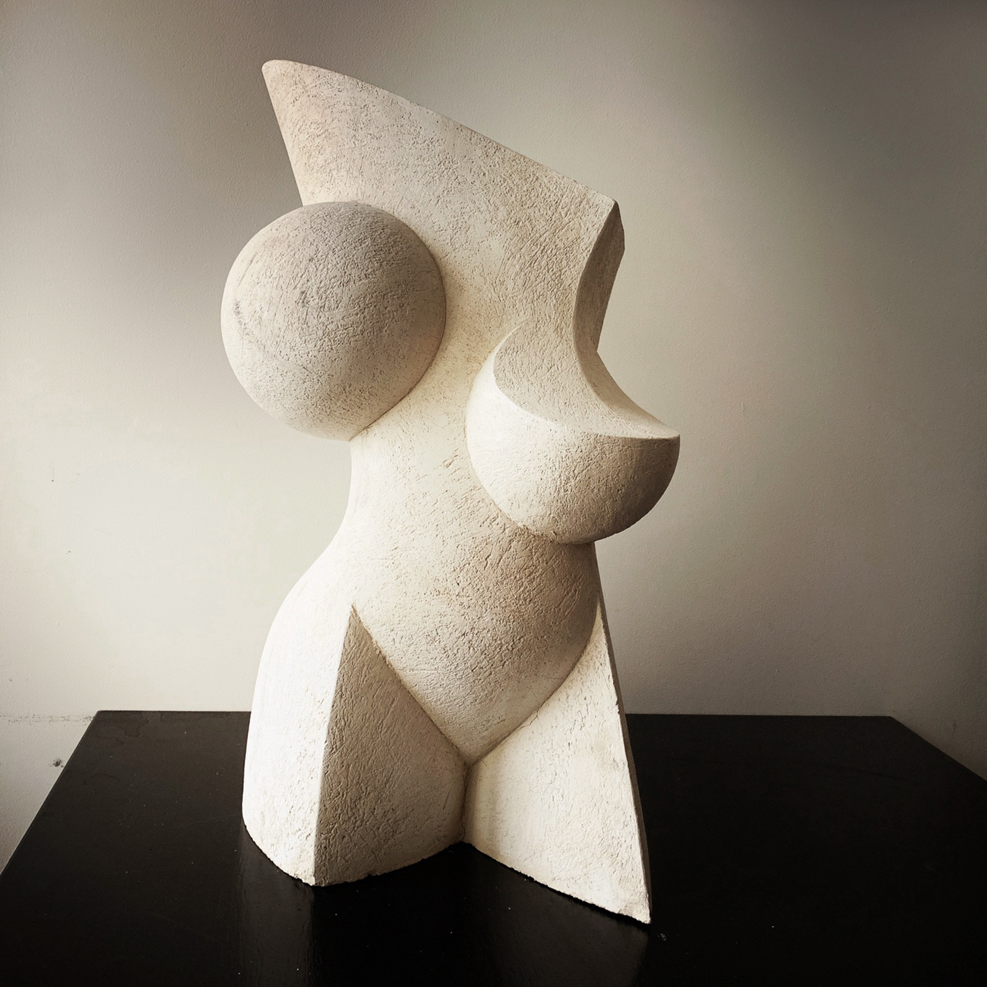 Sergio Franceschini - Artiste Sculpteur - Rue Moinon - Paris - Buste - Terre